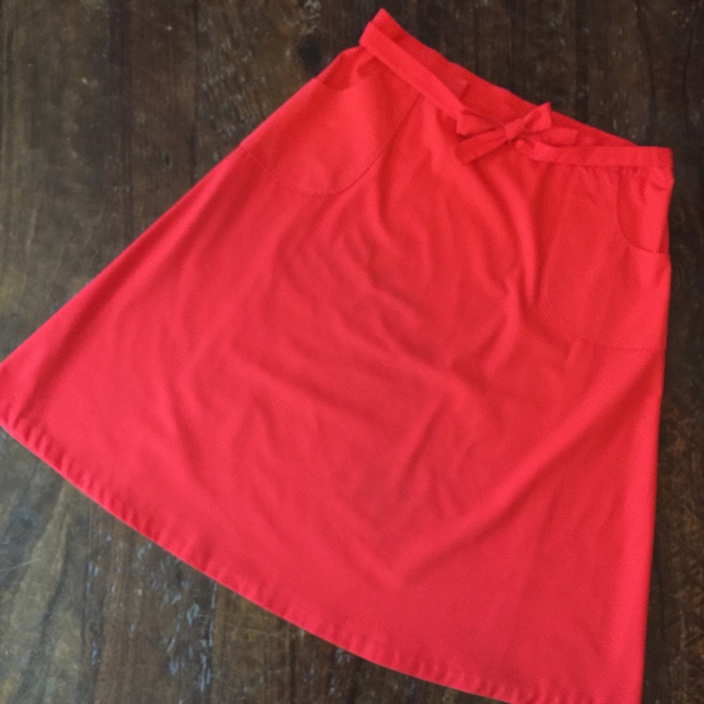 VINTAGE A-Line Wrap Skirt.